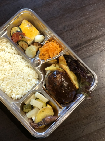 ハンバーグ弁当