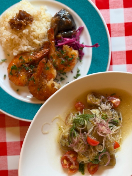 8月の今月のランチ